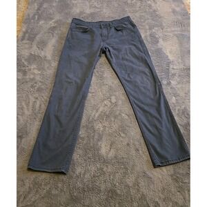 Levi's 511 Slim Fit Jeans Mens 34x32 Dark Indigo Blue Stretch Denim Pants